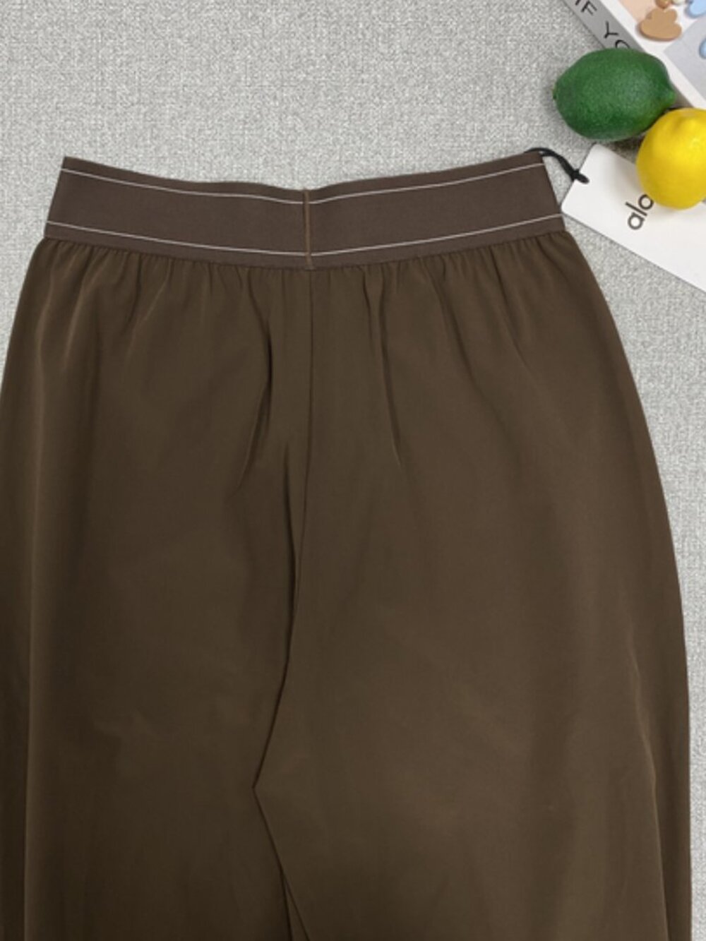 Espresso Brown🐑ALO Yoga Suit Up Wide Trouser💗Regular-30” Inseam,Chic,Unused - Picture 6 of 8